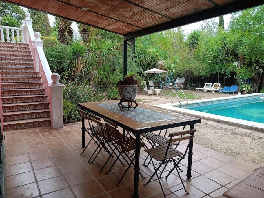 Casa Rural En El Campo Con Animales, Piscina Y Barbacoa Альмодовар-дель-Ріо Екстер'єр фото